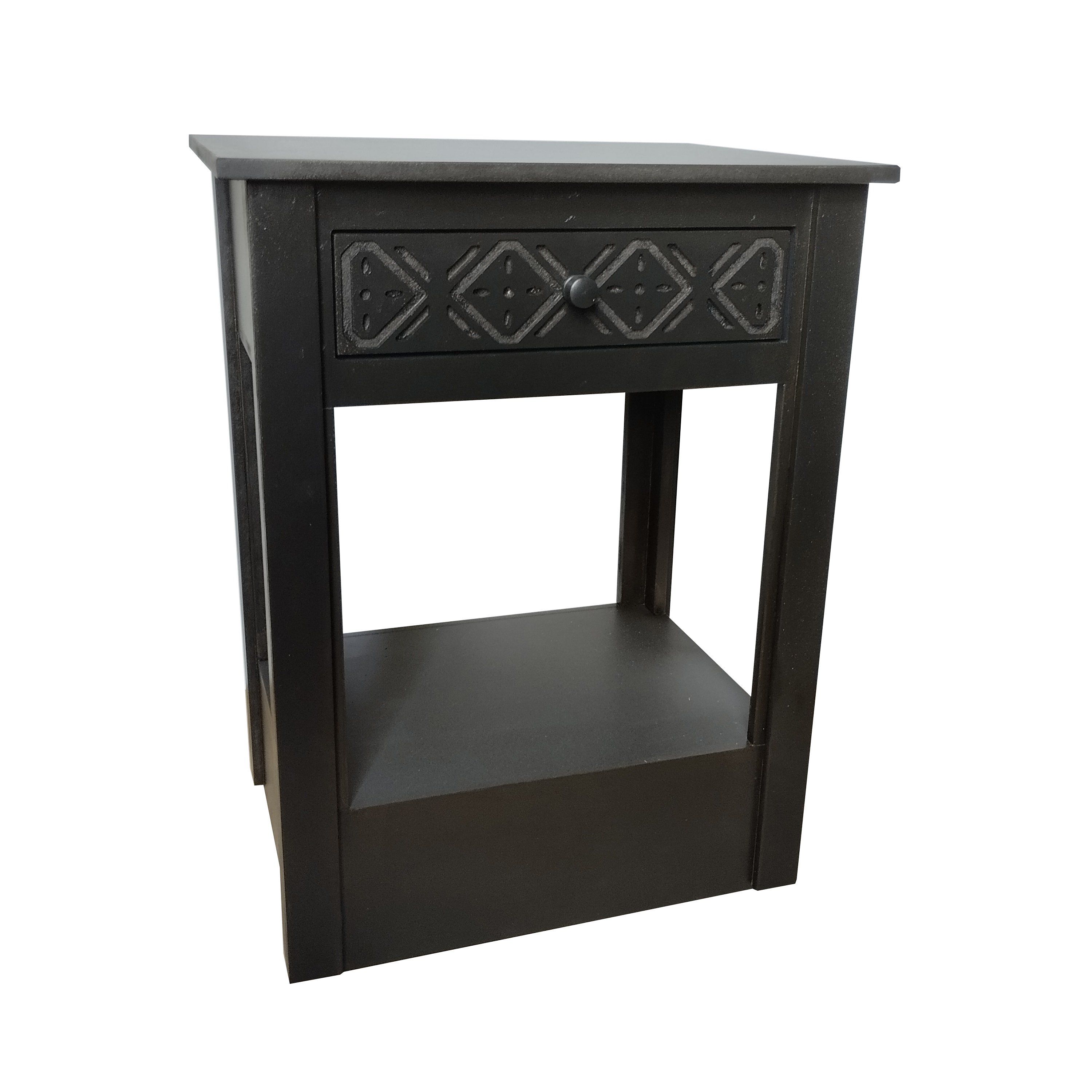 MESA DE LUZ MARROQUI 60X45X35 WENGUE